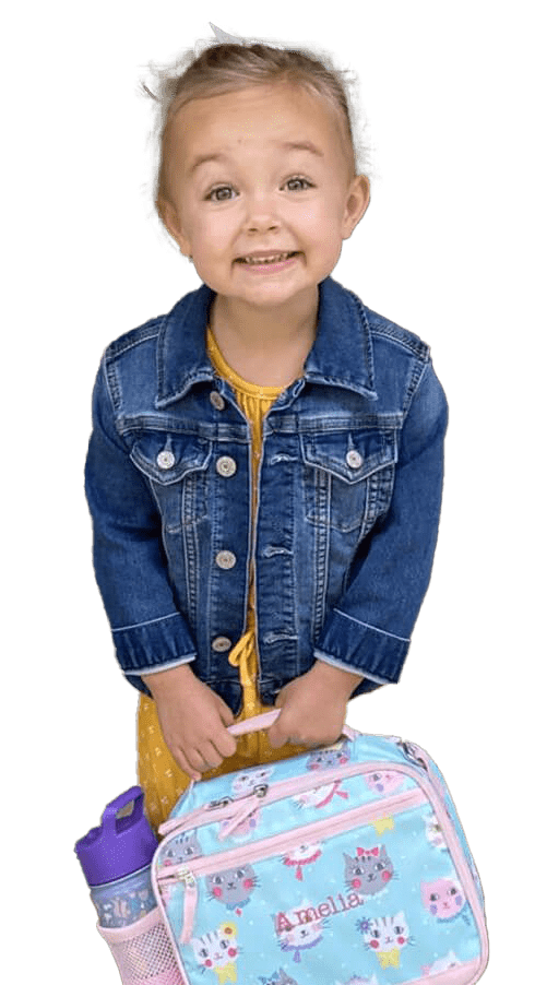 little girl amelia