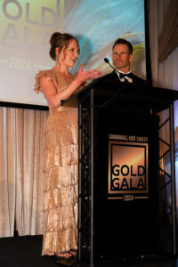 Gold Gala Chairs, Nick and Michelle Norden