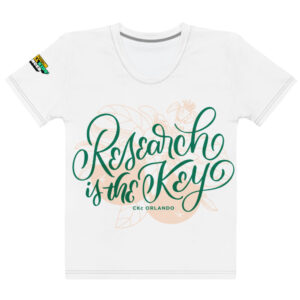 Research is the Key - Women's T-shirt