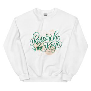 Research is the Key - Unisex Sweatshirt
